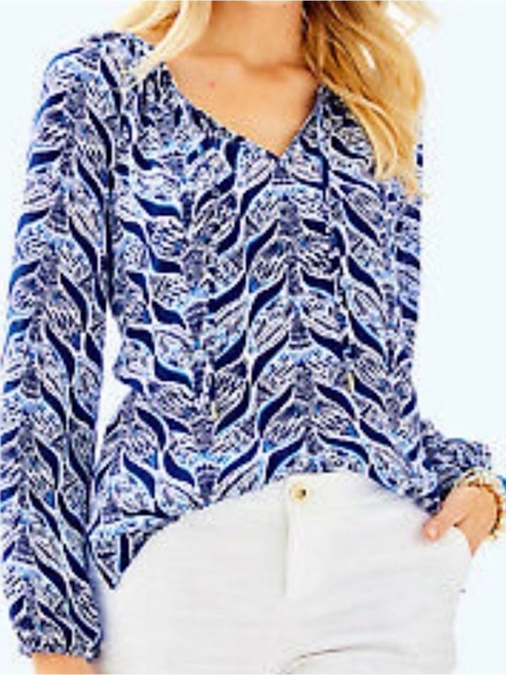 Lilly Pulitzer Mermaid Tail Willa Top